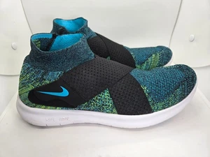 Nike Free RN Motion Flyknit 2017 Zapatos Para hombres 14 Azul Correr Tenis Atléticos - Imagen 1 de 8