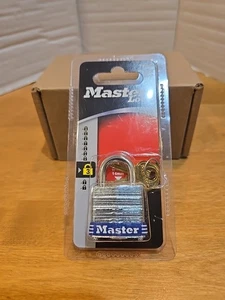Candado Master Lock 7KAD Nuevo En Embalaje Con Llaves Seguridad - Imagen 1 de 5