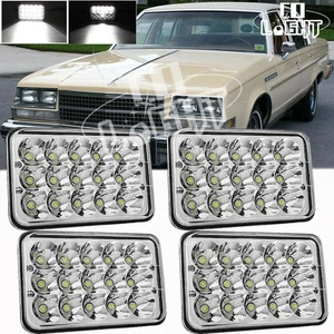 4pcs 4X6" LED Headlights Hi/Lo Beam Sealed Headlamp For Buick Electra 1975-1990 - Picture 1 of 10