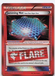 Jamming Net 98/119 Holo Rare Holo XY - Phantom Forces LP Pokémon - Picture 1 of 2