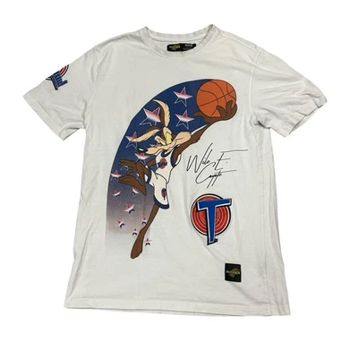 Vintage Space Jam T-Shirt Mens Medium Wile Coyote Short Sleeve Tune Squad - Image 1 of 4