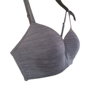 Nautica Bra Size 36C Gray Wireless Lightly Padded - Picture 1 of 4