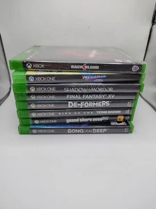 xbox one spiele konvolut Final Fantasy GTA Tomb Raider Mordor 8 Spiele - Bild 1 von 16