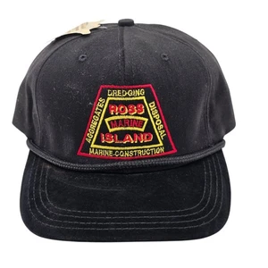 Vintage Ross Island Marine Construction 72 Years Snapback Hat Portland OR USA - Bild 1 von 8