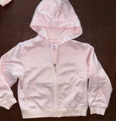 Gymboree винтажный 2003 город тротуар розовый молнии с капюшоном куртки со стразами 6 - Изображение 1 из 4