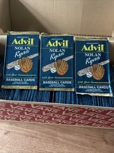 1993 Pacific Trading Cards Advil Nolan Ryan Unopened Packs Lot of 3 Sealed (qty) - Picture 1 of 2