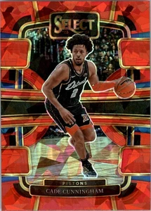 PISTONES Cade Cunningham Select Prizms Red Cracked Ice #26 2023-24 - Imagen 1 de 2