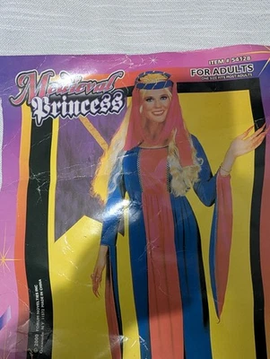 Disfraz de princesa medieval renacentista de Halloween para mujer talla única  Foto 1 de 4