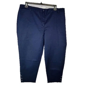 Pantalón corto Talbots azul oscuro perfecto talla 20w. Nuevo con etiquetas - Imagen 1 de 5