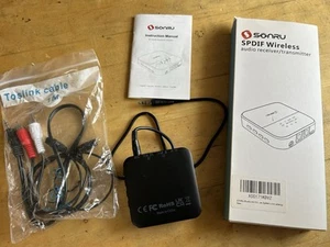 Récepteur/émetteur audio SONRU Bluetooth 5.0 - Photo 1/1