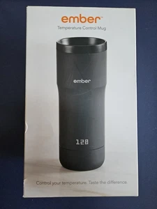 Ember TM191200US 12 oz Tazza da viaggio intelligente per il controllo della temperatura - Nero - Foto 1 di 6