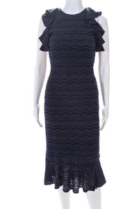 Slate & Willow Womens Midnight Lace Sheath Dress Blue Size 2 10997473 - Picture 1 of 6