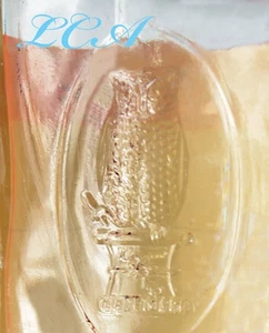 ODD UNUSUAL rarely seen OWL DRUG CO antique bottle w/FULL LABEL & owl in circle - Picture 1 of 5