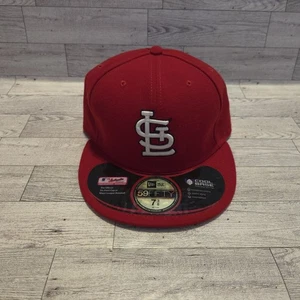 Cappello/Berretto St. Louis Cardinals Rosso Postseason 2014 Fitted 7 3/8 New Era 59Fifty MLB - Foto 1 di 11