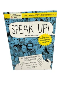 Speak Up!: An Illustrated Guide to Public Speaking 3rd Edition - New Sealed - Picture 1 of 5