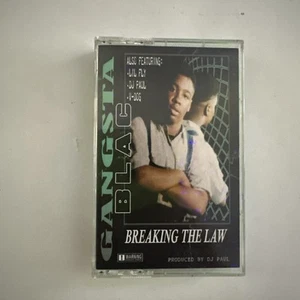Gangsta Blac Breaking The Law THT014 trill hill tapes reissue GFUNK gangster rap - Picture 1 of 7