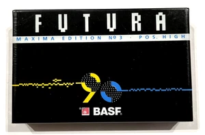 Cassette de audio BASF FUTURA 90 cinta en blanco sellada Hecho en Alemania Tipo II - Imagen 1 de 2