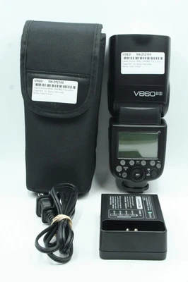 Used Godox VING V860IIS TTL Li-Ion Flash Kit   for Sony Cameras - Image 1 of 4