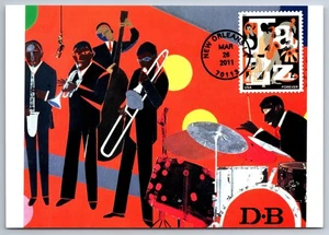 #4503 Jazz FDC Maxi Card - Picture 1 of 2