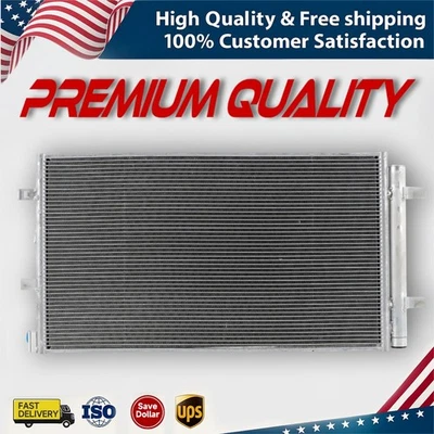 A/C Condenser for Audi S4 2012-16 S5 2013-17 SQ5 2014-17 30023 30010 7-30010 - Image 1 of 4