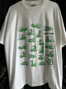 Geckos Sex Positions Hollywood California 90s VTG T Shirt Tee - Picture 1 of 6