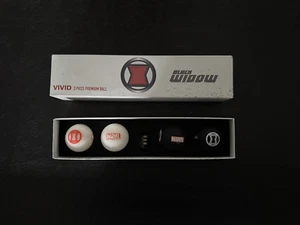 Volvik Marvel Limited Edition Avenger Golf Ball Gift Packs - Black Widow - Picture 1 of 2