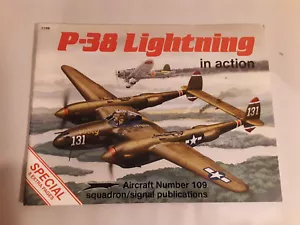P-38 Lightning In Action Squadron Signal Book 1109 ~ Special Edition ~ WW2 Plane - Picture 1 of 3