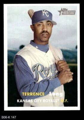 2006 Topps Heritage #147 Terrence Long Royals 8 - NM/MT - Image 1 of 2