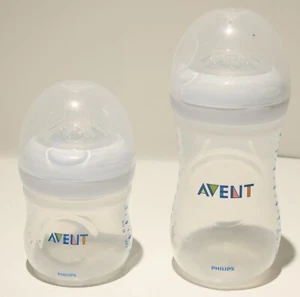 Philips Avent Natural Baby Bottle Set 4oz & 9oz 2pk *No Packaging* - Picture 1 of 3