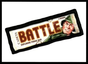 2020 Brand Busters Wacky Packages CADETS BATTLE EXPLOSIVE FUDGE BAR NM+ - Imagen 1 de 2