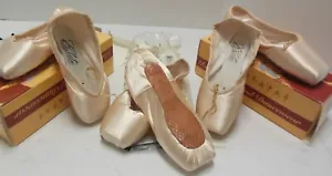 Zapatos Grishko Russian Pointe Elite para Pie Romano Típico para dedos cortos - Imagen 1 de 5
