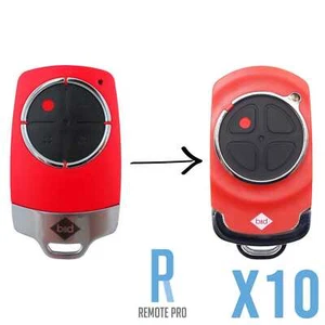 10 x B&D TB6 Tri Tran+ Remote Garage Transmitter Red PanelPro/ADV/SDO-4V1/RDO - Bild 1 von 10