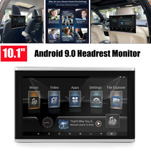 10.1" Android 9.0 Headrest Monitor Video Player Car Touch Screen WiFi Bluetooth
