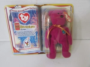 TY BEANIE BABIES MILLENNIUM  THE BEAR - CARDED 1999 LOT-B39 - Bild 1 von 1