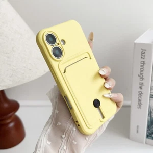 Case for iPhone 17 Air 16 15 Pro Max Plus 14 13 12 11 Card Holder Wallet Cover - Picture 1 of 23