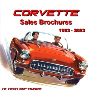 Corvette Verkaufsprospekte 1953 - 2023 digitale Sammlung - Bild 1 von 6