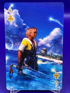 Trébol 6 FINAL FANTASY UNIQLO 35º TRUMP YOSHITAKA AMANO SQUARE ENIX Japonés - Imagen 1 de 2