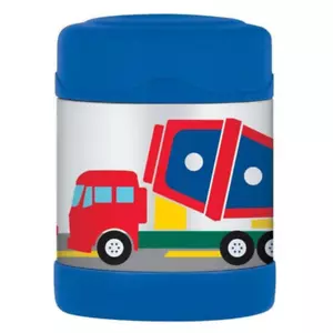 THERMOS Funtainer S/S 290 ml Vacuum Insulated Food Jar Construction Vehicles! - Bild 1 von 6