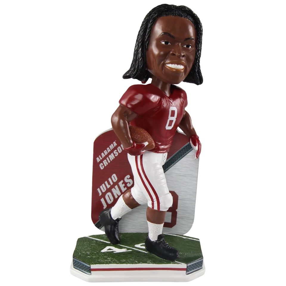 Alabama Crimson Tide Falcons Julio Jones Bobblehead - Numbered to 2,017 NEW! - Image 1 of 1