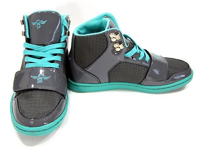 Creative Recreation Shoes Cesario Mid Smoke Gray/Aqua Sneakers Womens 7 - Image 1 of 4