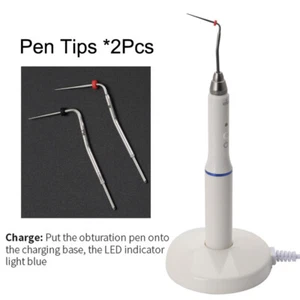 Sistema de obturación dental inalámbrico Gutta Percha pluma térmica Endo con 2 puntas - Imagen 1 de 10