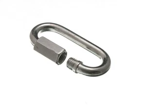 24 X Fissaggi Giunzione Riparazione Catena Quick Link M6 BZP Acciaio Antiruggine - NUOVI - Foto 1 di 1