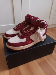 Nike 💥 Air Force 1 Mid 💥 Neu- Red/White Pearl White - Gr.44 - Deadstock - Bild 1 von 12