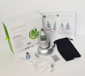 Microderm GLO Diamond Microdermabrasion System - Silver - Picture 1 of 12