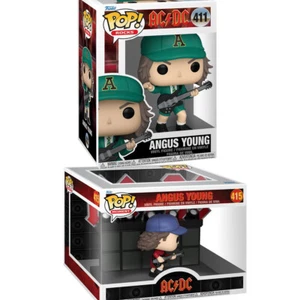 AC/DC - Angus Young Green Uniform + Dance Pop! Vinyl Figure - 2 Set Bundle - Picture 1 of 3