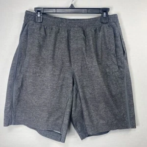 Lululemon Pace Breaker Shorts gefüttert meliert grau Größe Large Fitnessstudio Training 5853 - Bild 1 von 10