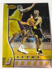 1996-97 Bowman's Best NBA Basketball San Antonio Spurs Avery Johnson
