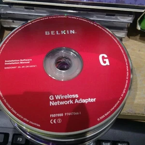 BELKIN - G WIRELESS NETWORK ADAPTER - Software CD-Rom 2009 - P74470ea-I - Picture 1 of 1