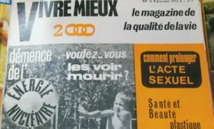 Vivre mieux 2000 n°5 février 1975 prolonger l'acte sexuel anti nucléaire maigrir - Picture 1 of 1