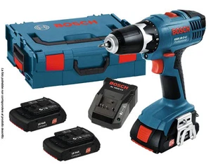 TRAPANO AVVITATORE BOSCH GSR 18 V-LI + 3 BATTERIE 1,3 AH + L-BOX (GARANZIA 3 A) - Foto 1 di 1